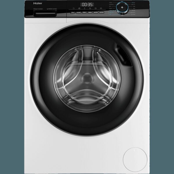 Haier i-Pro Series 3 HW100-B14939 10Kg Washing Machine with 1400 rpm - White